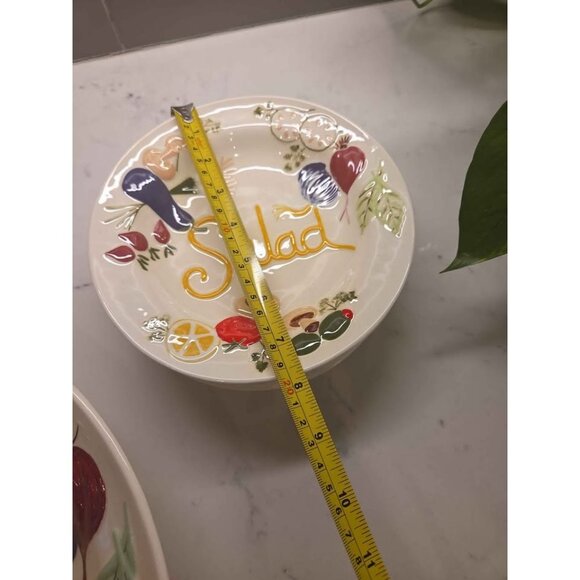 Mid century vintage salad bowl set - Picture 4 of 6